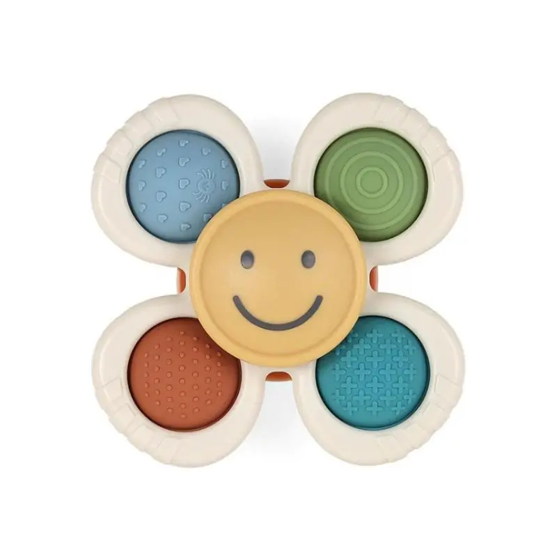 Itzy Pop & Whirl Fidget Spinner Travel & Bath Toy 1