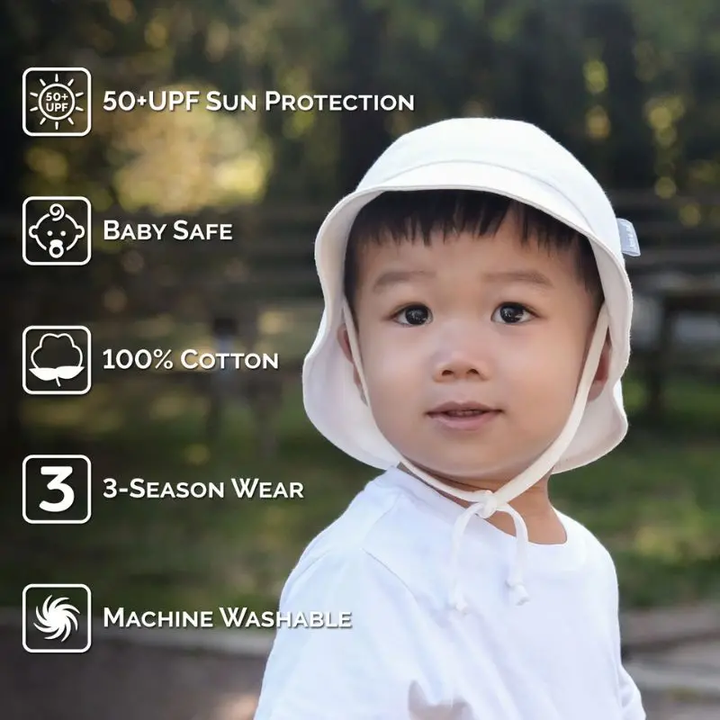 Cozy Cotton Baby Bucket Hats 4