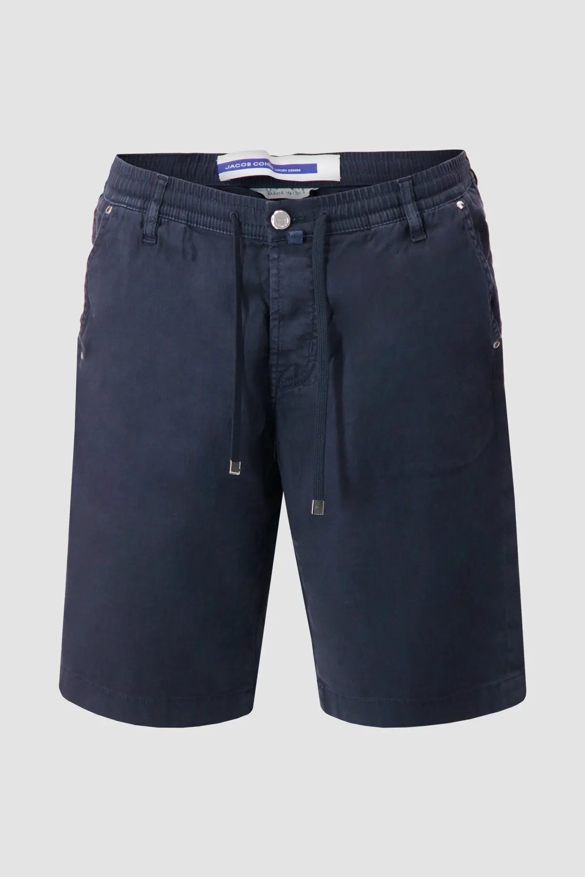 Jacob Cohen Navy Relaxed Fit Bermuda Leo Shorts 1
