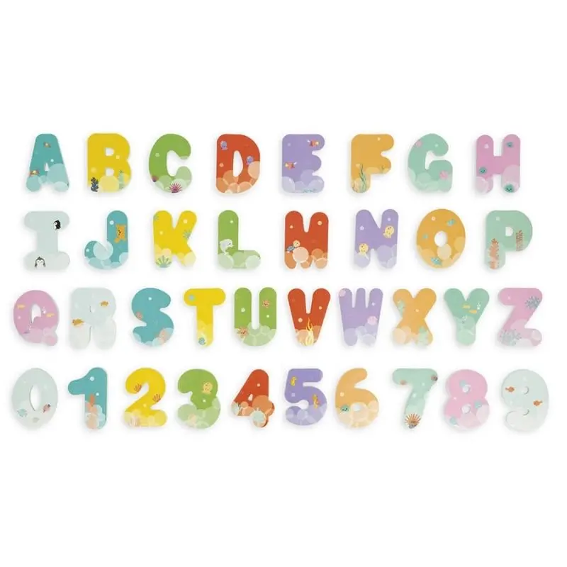 Bath Time Letters And Numbers 1
