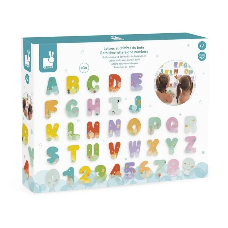 Bath Time Letters And Numbers 2