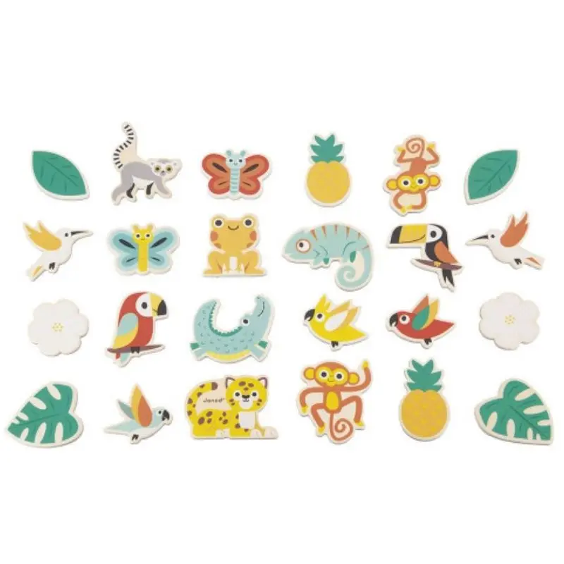 24-Piece Tropical Magnet Set 2