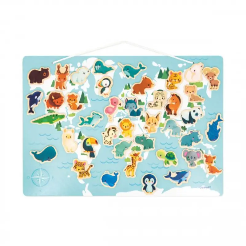 My Minikids Magnetic World Map Puzzle 1