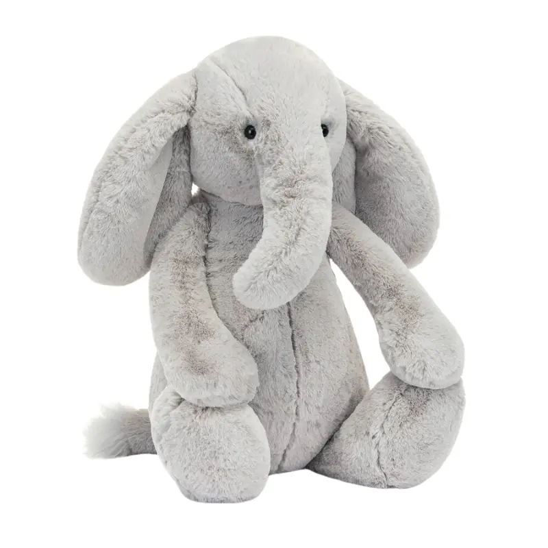 Bashful Luxe Elephant Thuddeus Plush Toy 1
