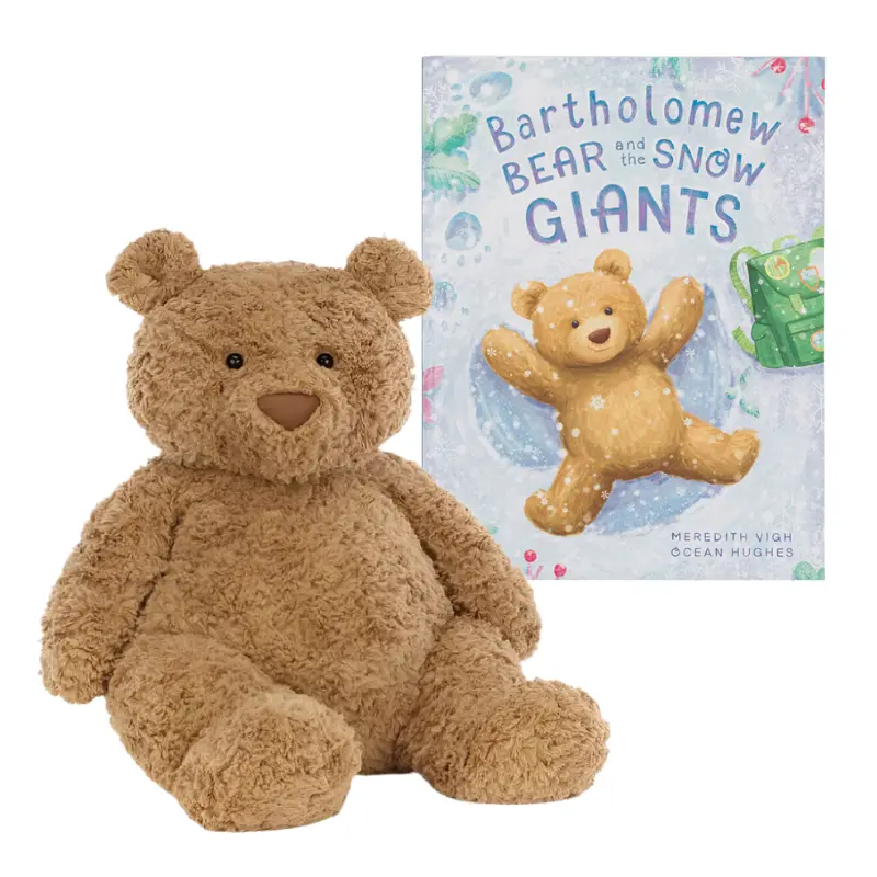 Bartholomew Bear And The Snow Giants Book + Plush Bundle 1