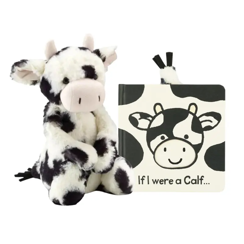 If I Were A Calf Book + Plush Bundle 1