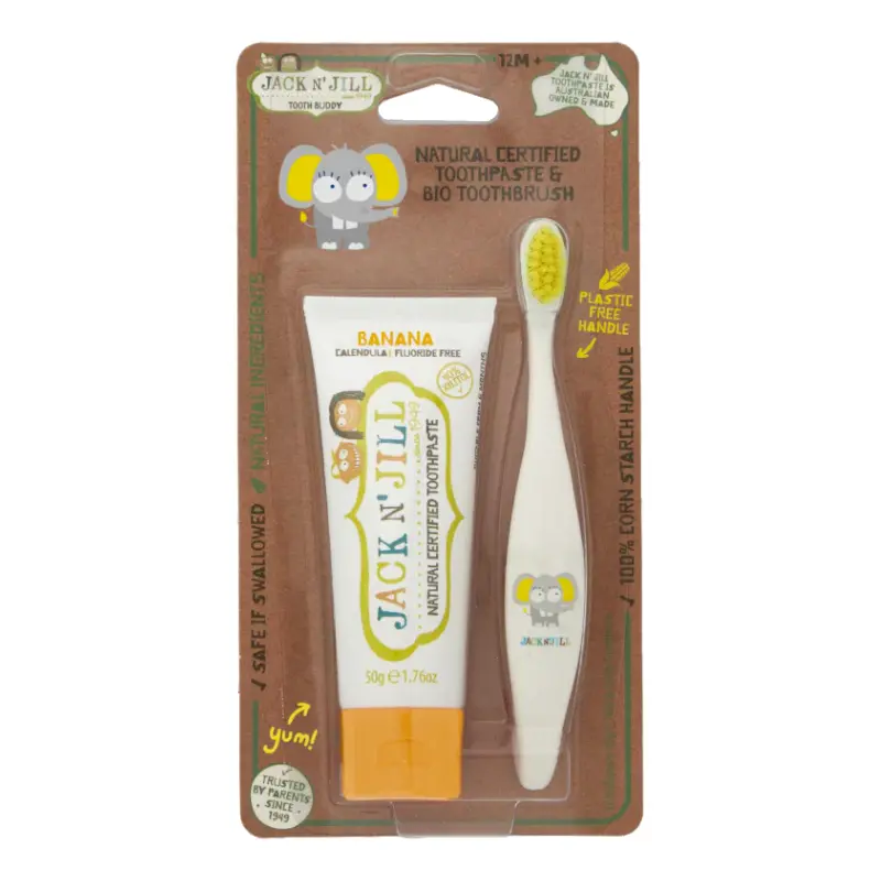 Tooth Buddy Pack - Toothbrush & Toothpaste 1