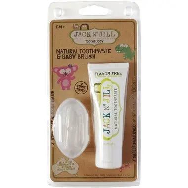Finger Toothbrush With Flavour-Free Toothpaste 1