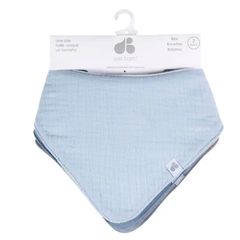 Muslin Bandana Bibs - 4 Pack 2