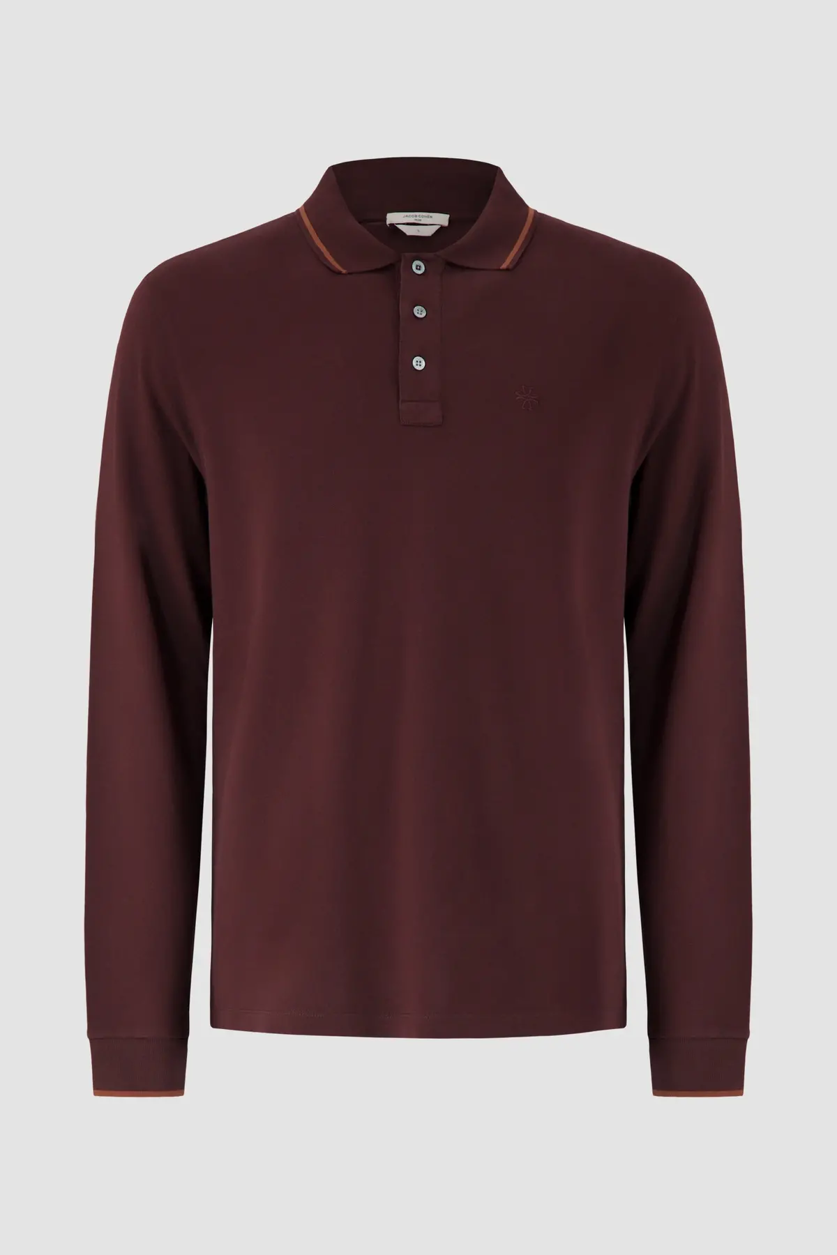 Jacob Cohen Red Long Sleeve Manica Lunga Polo 1