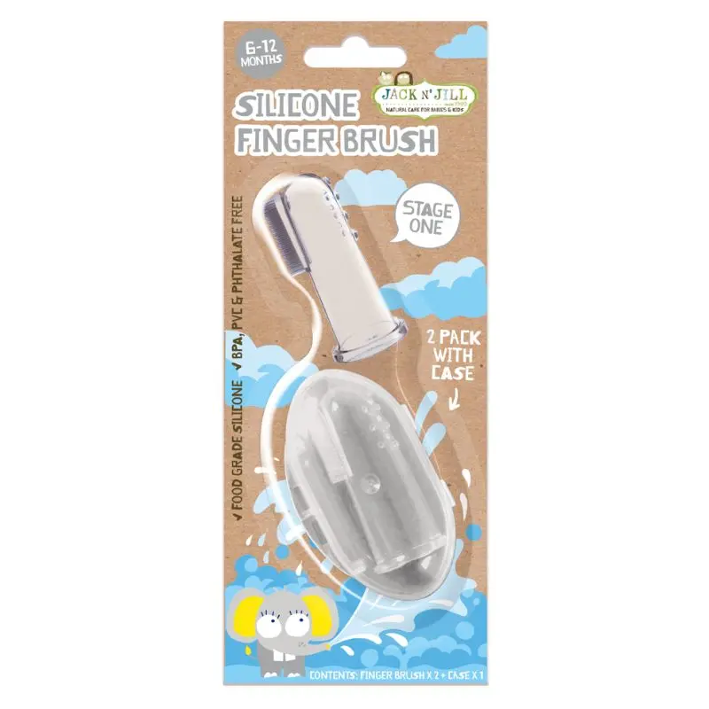 Silicone Finger Brush - 2 Pack 1