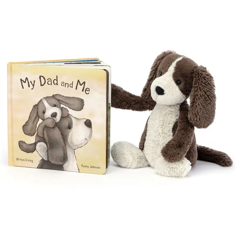 My Dad And Me Book & Bashful Fudge Puppy Bundle 1