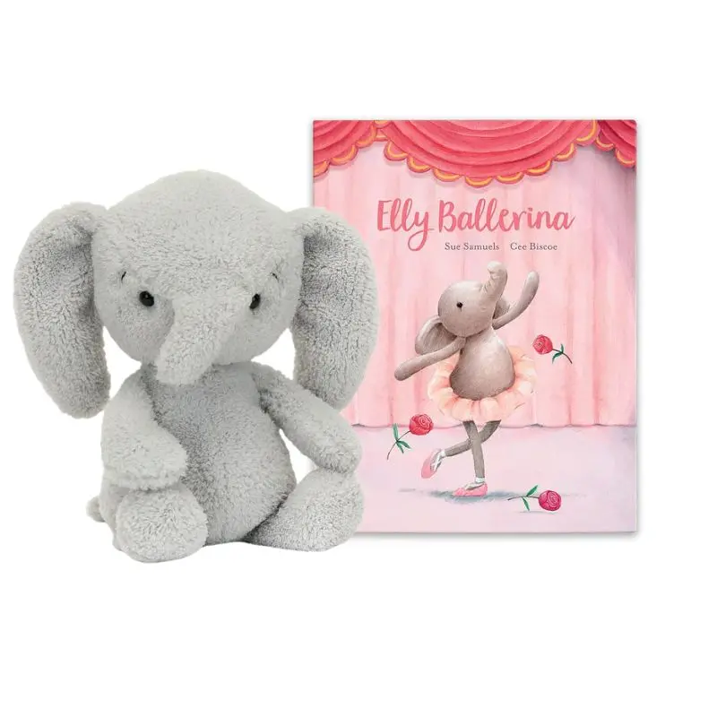 Elly Ballerina Book + Plush Bundle 1
