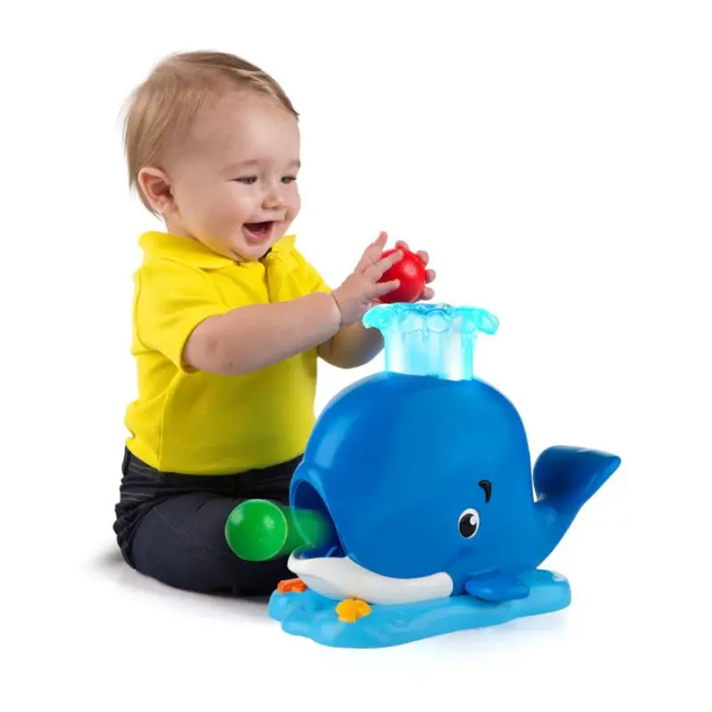 Silly Spout Whale Ball Popper Baby Activity Toy 2
