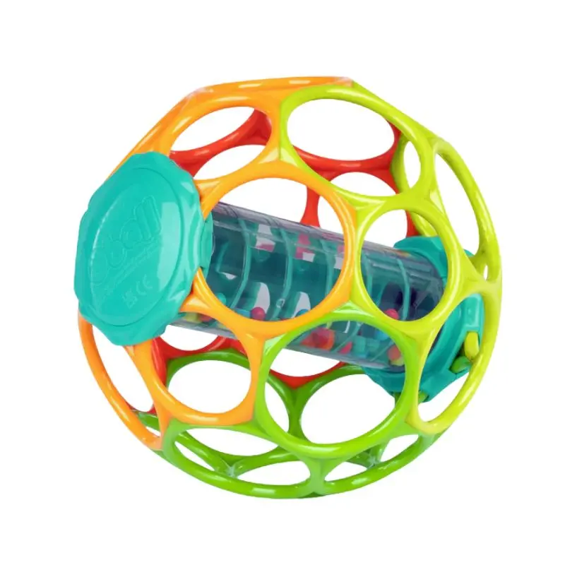 Oball Easy Grasp Rollin' Rainstick Rattle 1