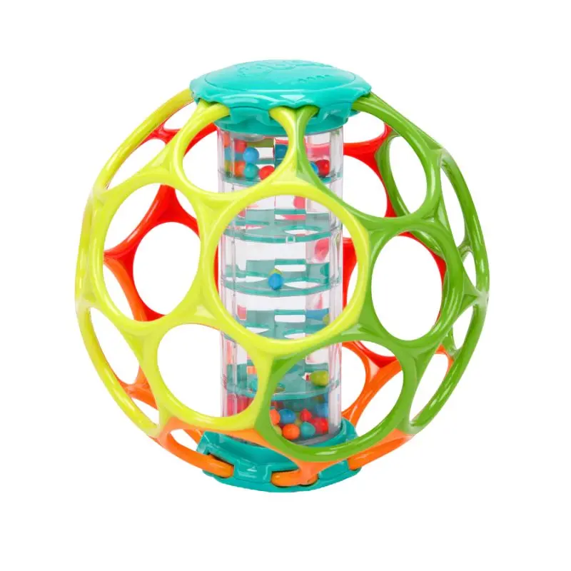 Oball Easy Grasp Rollin' Rainstick Rattle 2