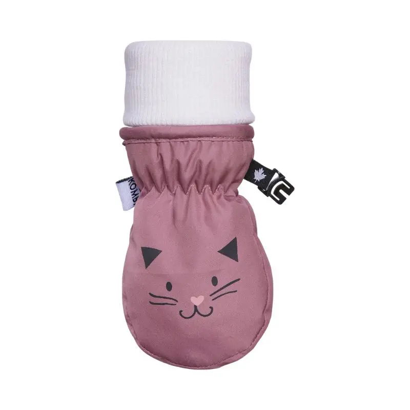 Baby Animal Foldable Cuff Mittens - Xxs 1