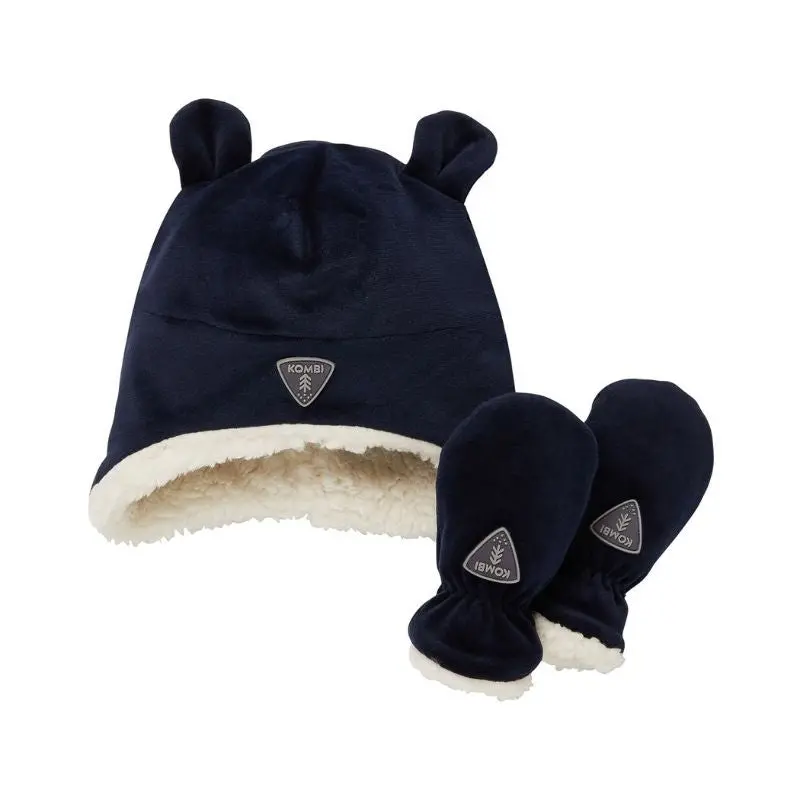 Sherpa Toque And Mittens Set 1