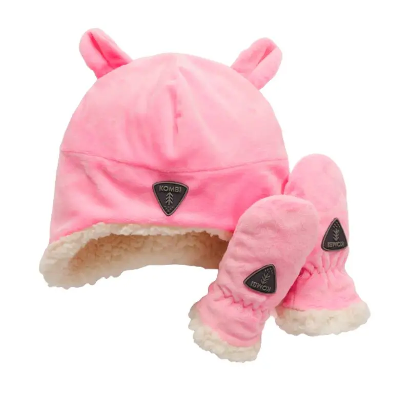 Sherpa Toque And Mittens Set 10