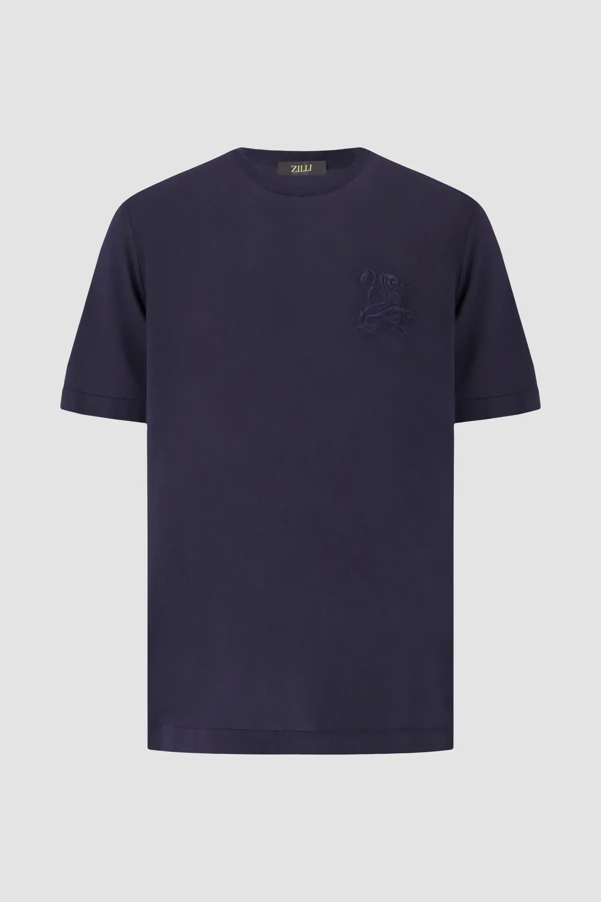 Zilli Navy Knitwear T-Shirt 1