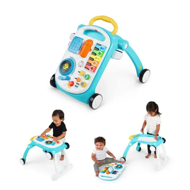 Musical Mix N Roll 4-In-1 Baby Walker And Activity Table 2