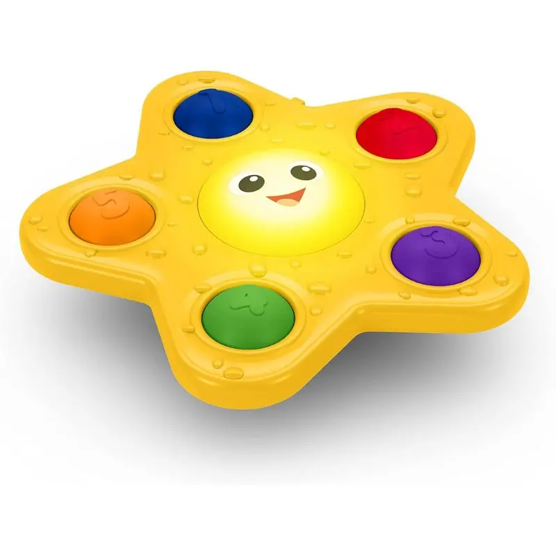 Pop & Glow Starfish Suction Cup Toy 1