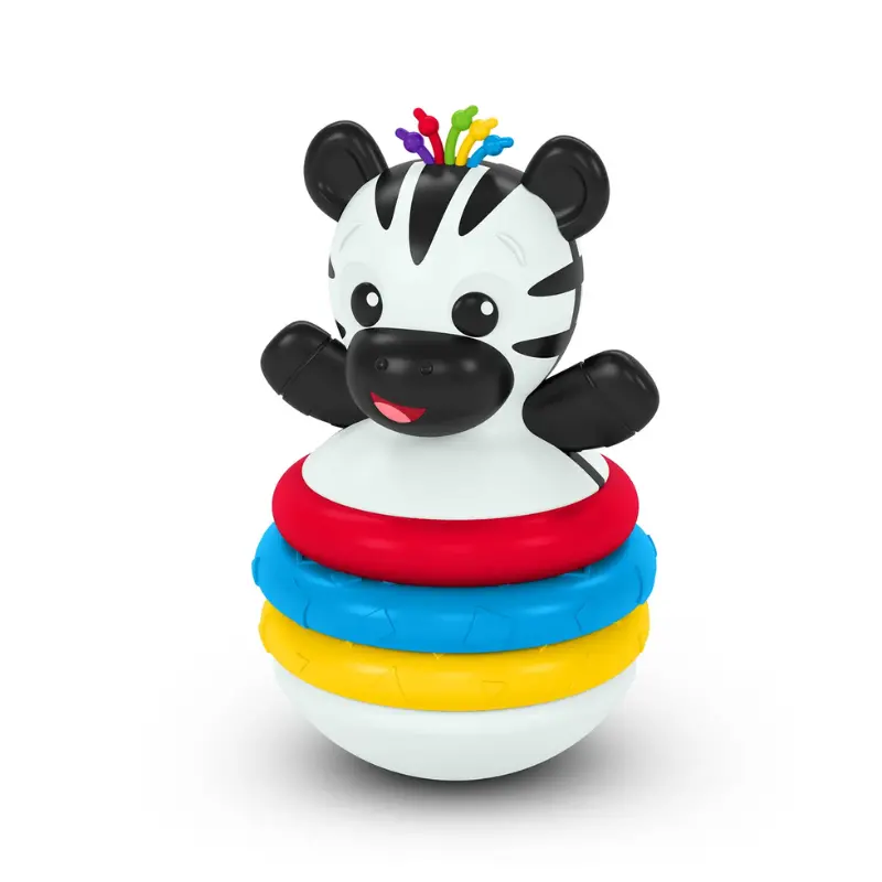 Stack & Wobble Zen Teether Toy 1