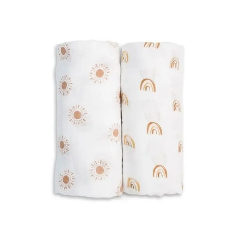 Cotton Swaddles - 2 Pack 1