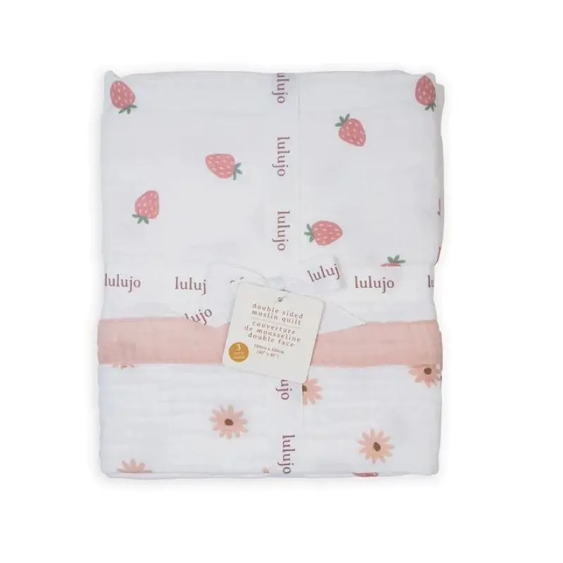 Reversible Muslin Blanket 1