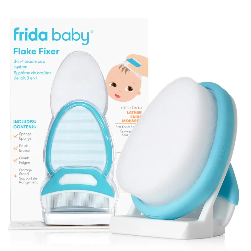 Dermafrida Flakefixer - Cradle Cap 3-Step System 1