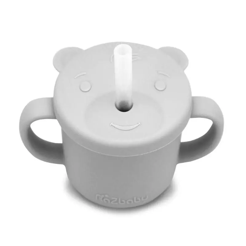 Oso-Cup Silicone Cup + Straw 1