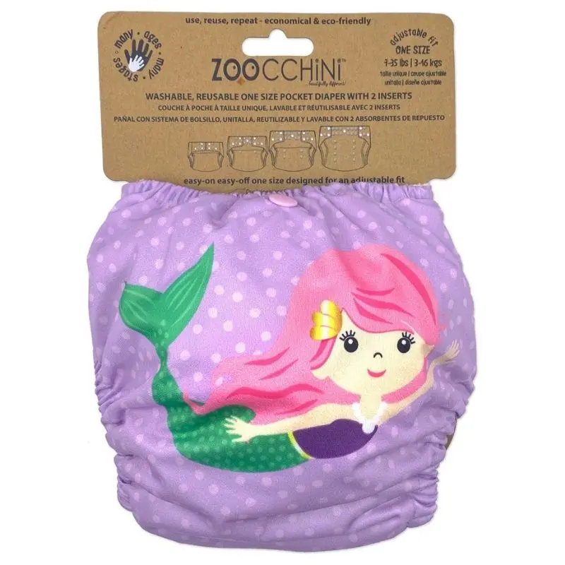 Reusable Pocket Diaper With Inserts 1