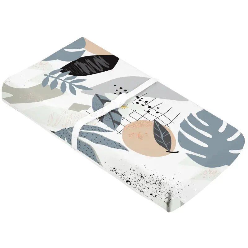 Flannel Change Pad Cover With Slits 1