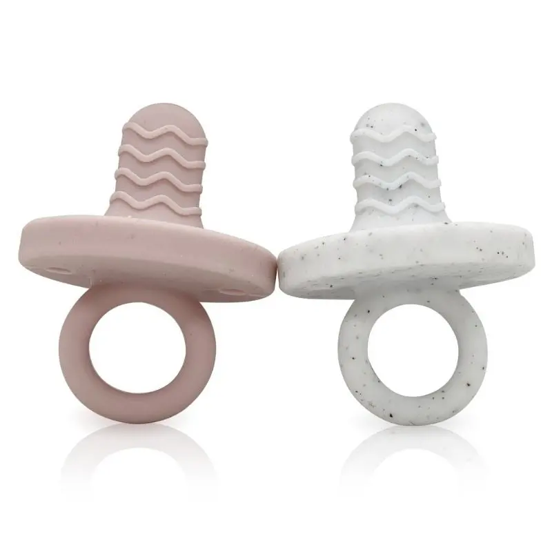 2 Pack Silicone Teethers 1