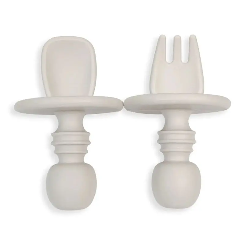 Silistarters Silicone Fork + Spoon Set 1