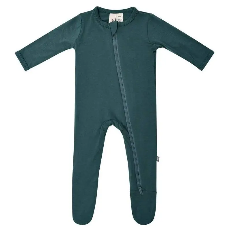 Bamboo Zippered Footie 1