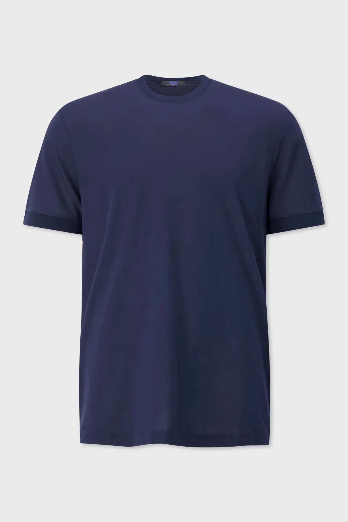Kiton Navy Cotton T-Shirt 1