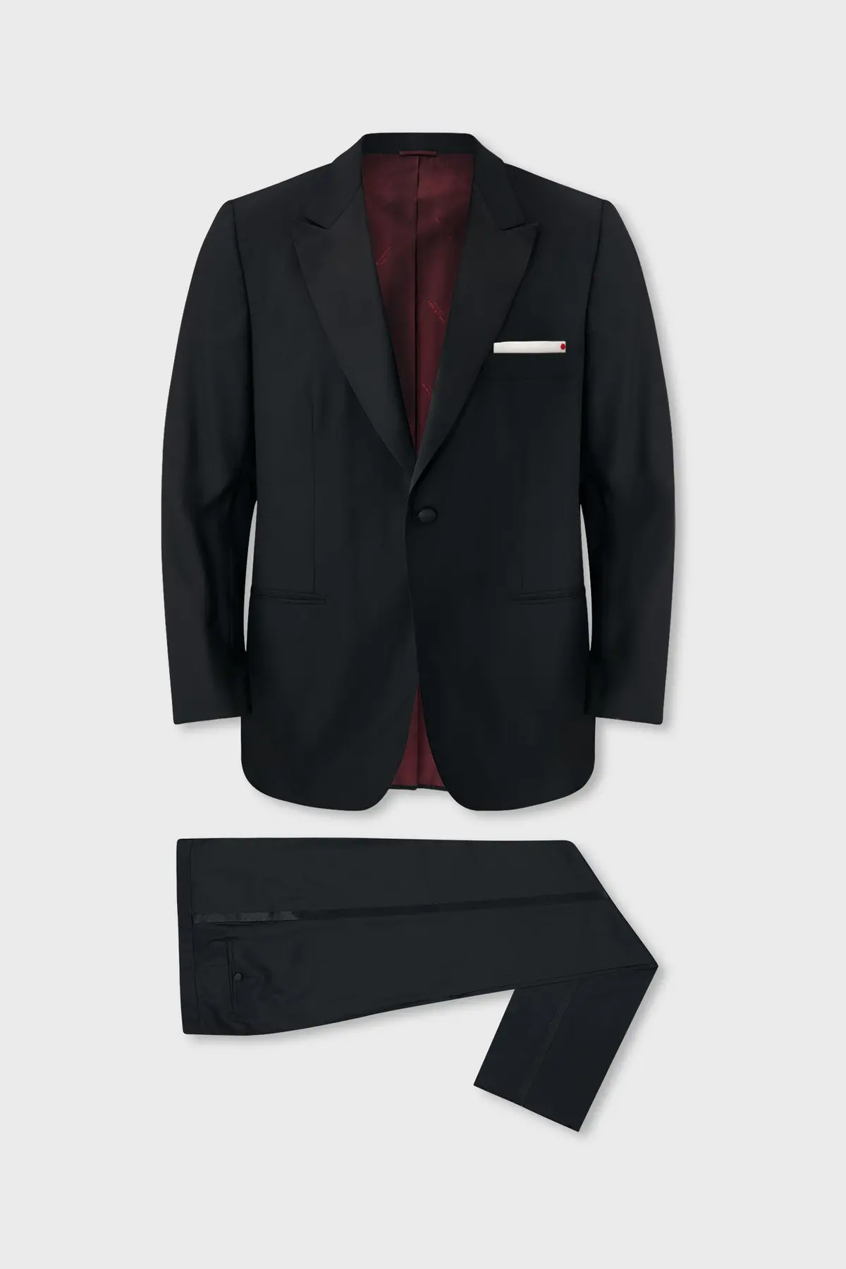 Kiton Black Smoking Tuxedo 1