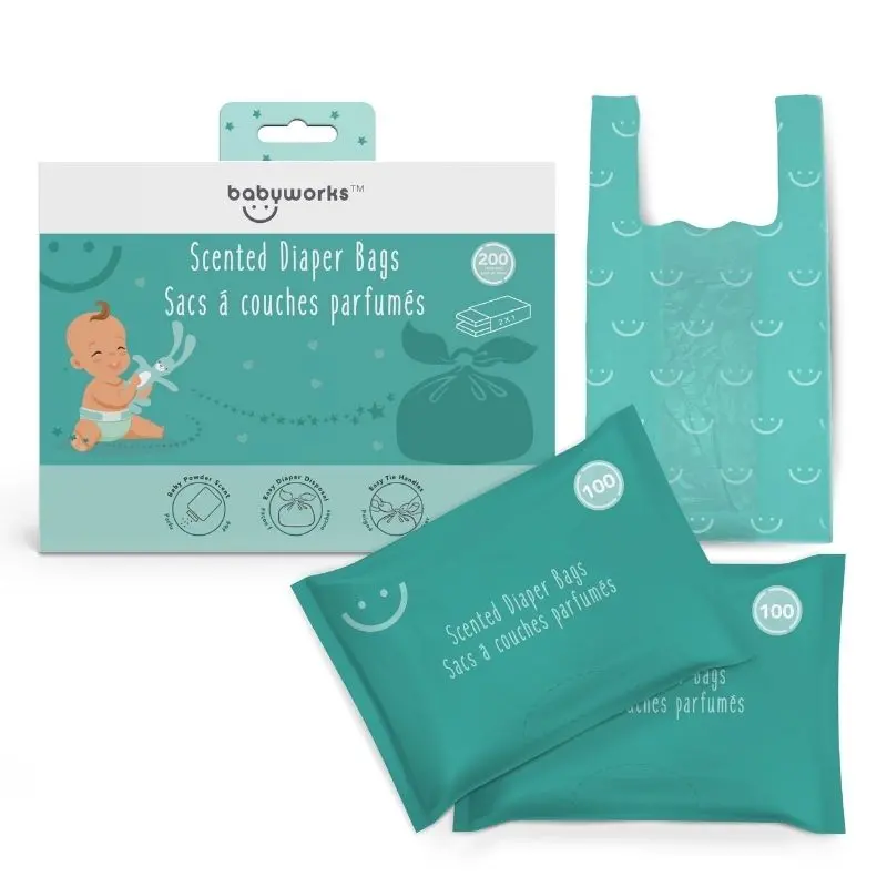 Disposable Scented Diaper Bags 200Pk 1