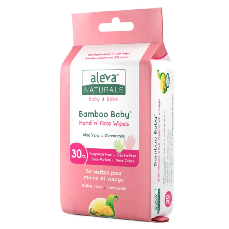 Bamboo Baby Hand 'N' Face Wipes 1