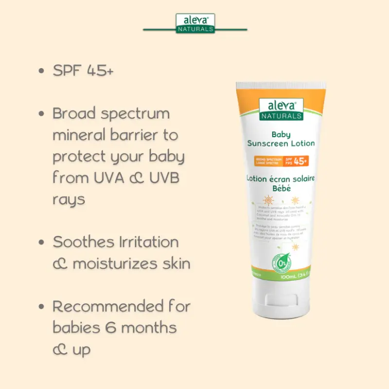 Baby Sunscreen Lotion Spf 45+ 2