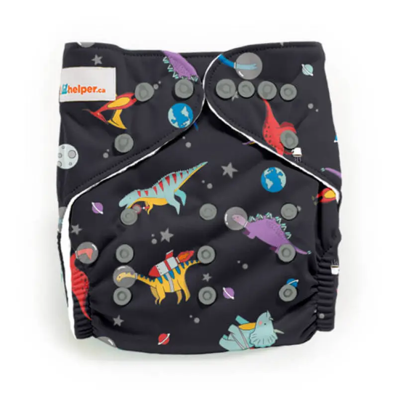 Charcoal Cloth Diapers 1