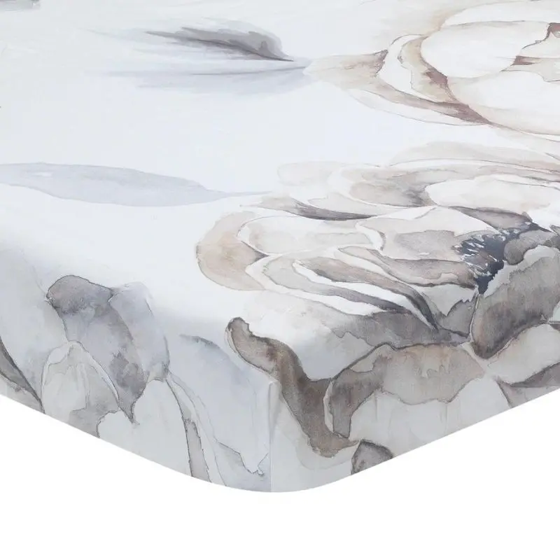 Organic Cotton Fitted Crib Sheet 1