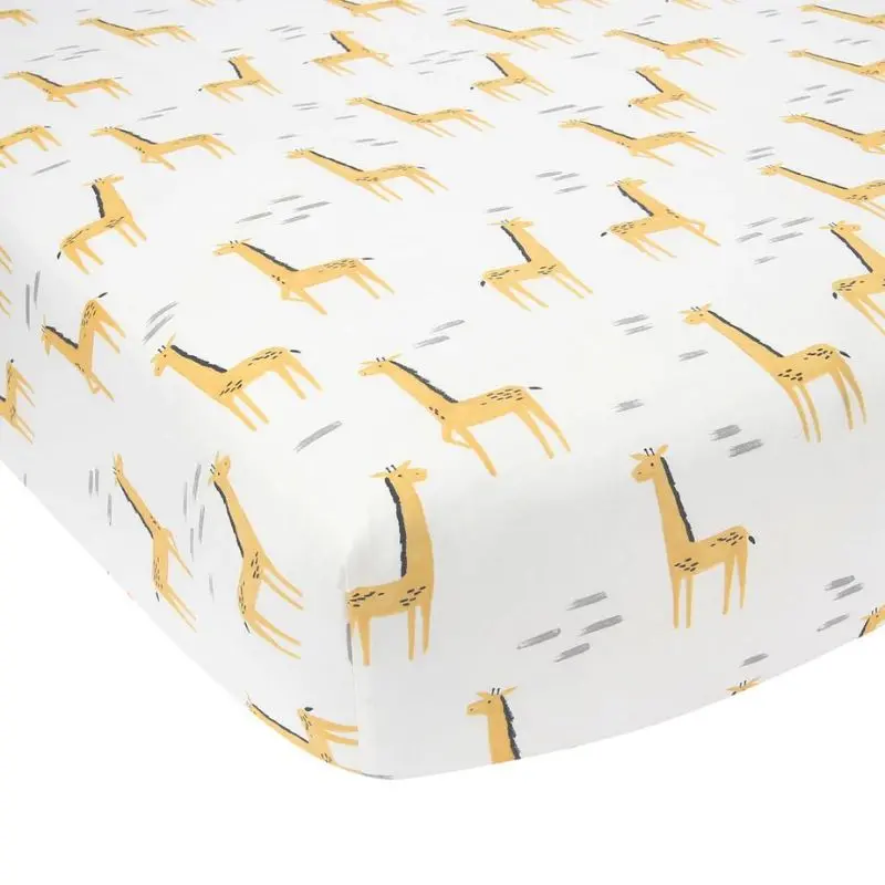 Organic Cotton Fitted Crib Sheet 7