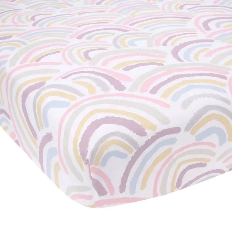 Organic Cotton Fitted Crib Sheet 1