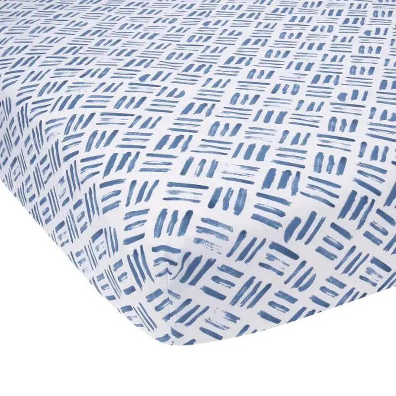 Organic Cotton Fitted Crib Sheet 7