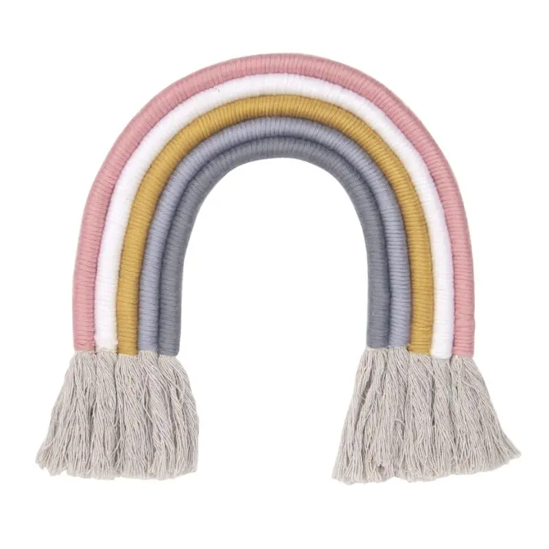 Rainbow Yarn Wall Hanging 1