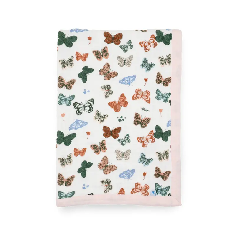 Cotton Muslin Baby Quilt 26