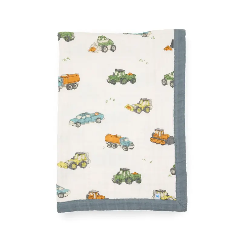 Cotton Muslin Baby Quilt 25
