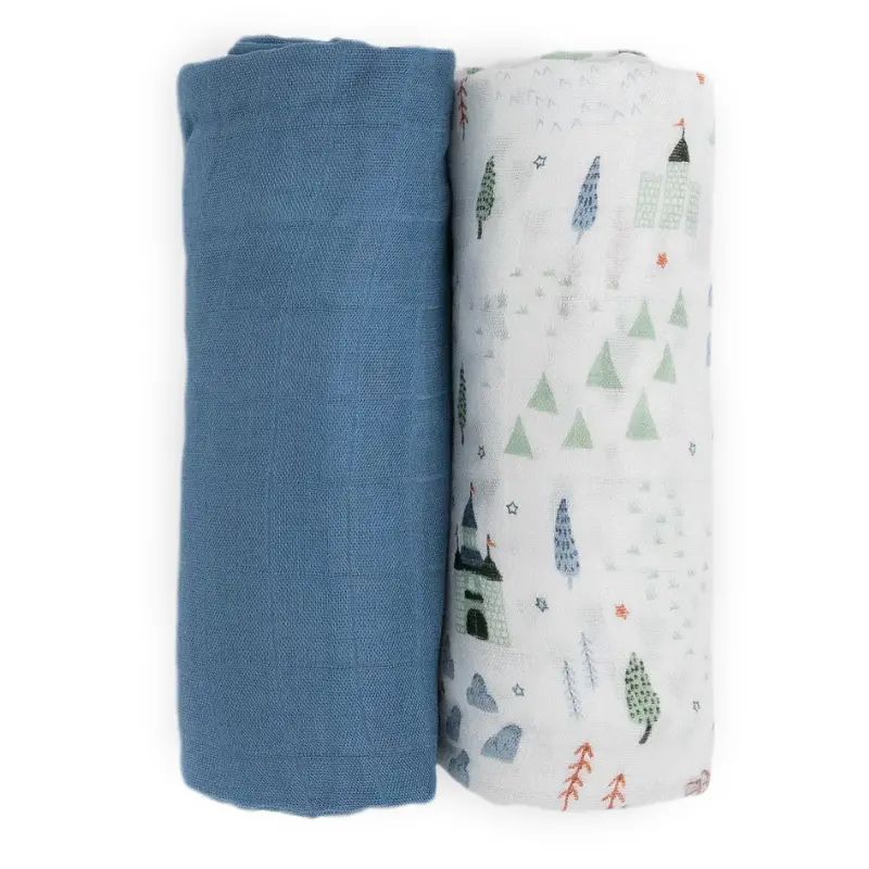Muslin Deluxe Swaddle - 2 Pack 1